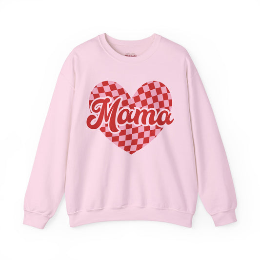 Checkered Mama Crewneck.