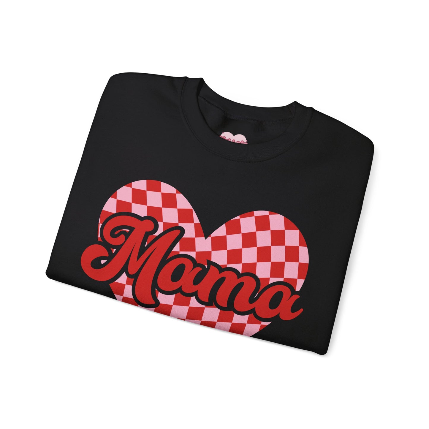 Checkered Mama Crewneck.