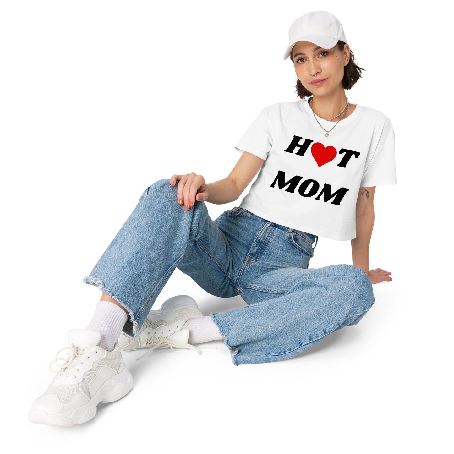 Hot Mom Crop Top.